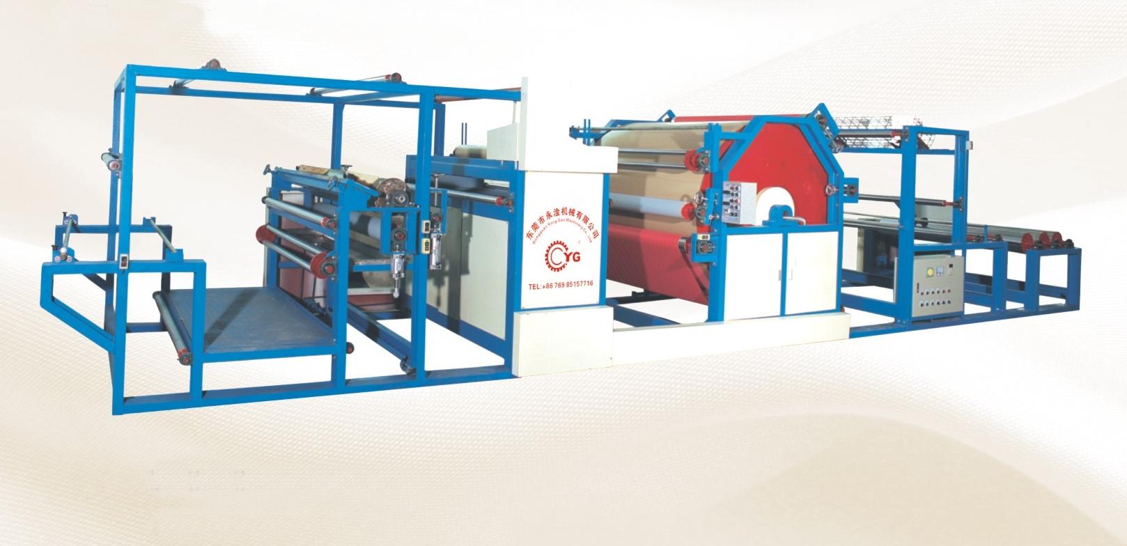 衣料膠點復合機的上膠方法？